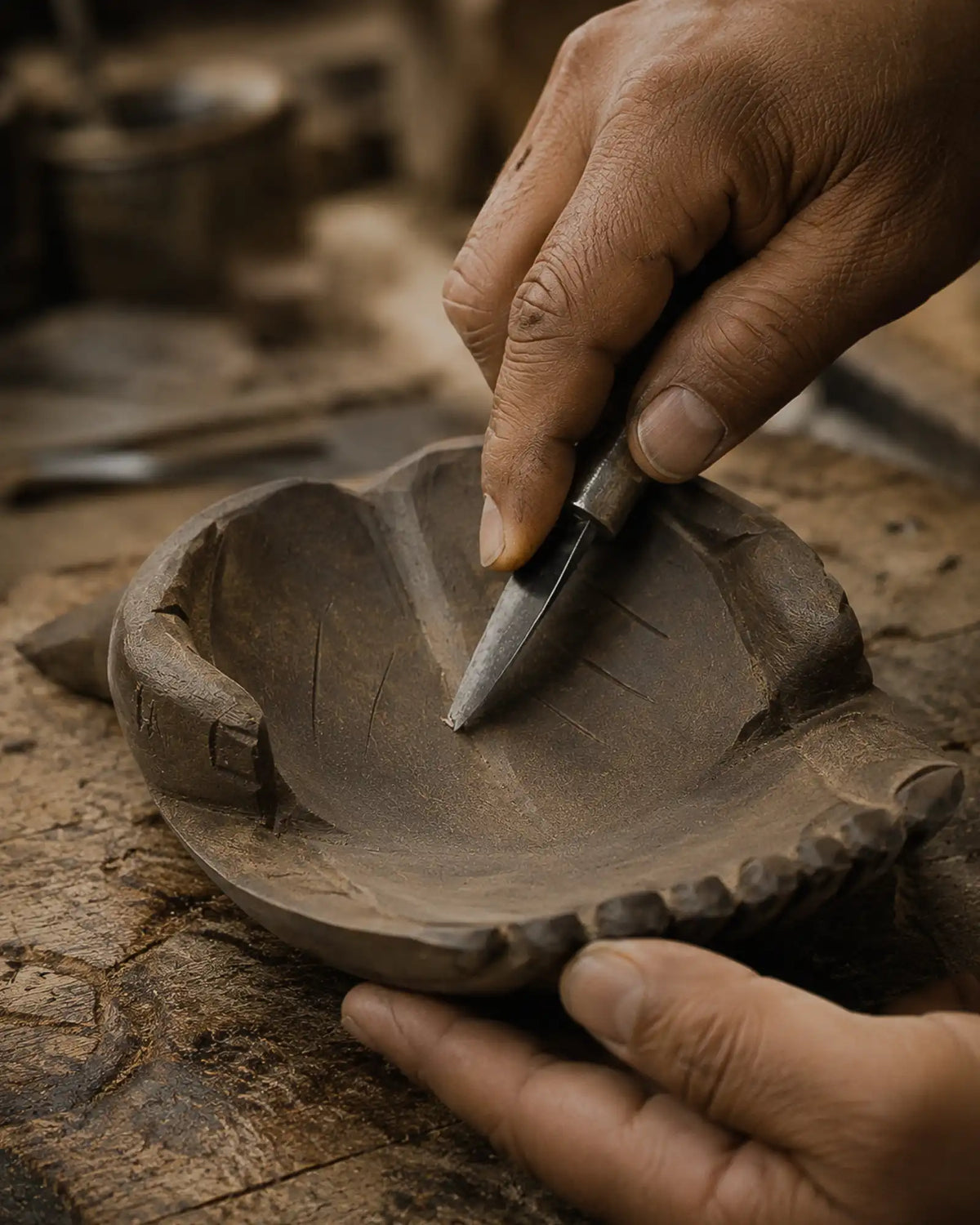 Cuenco Africano de madera