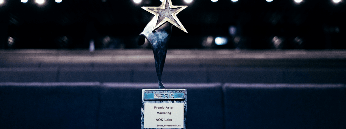AOKlabs: Premio ASTER en la categoría Marketing