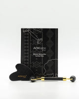 Ebano Skin Roller y Gua Sha